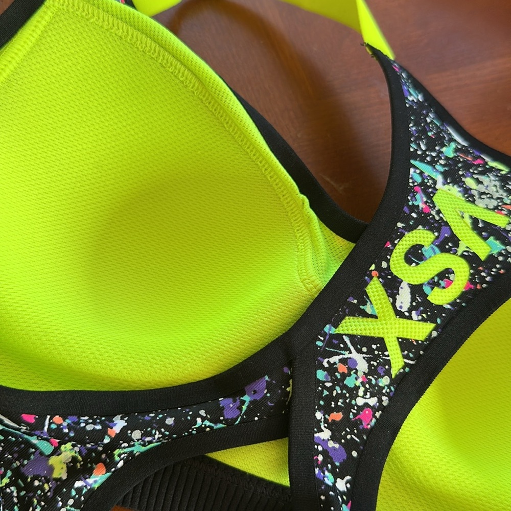 VSX Sports Bra 34B Maximum Support Underwire Racerback Molded size 32B - Picture 5 of 8